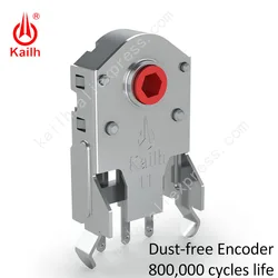 Kailh 7/8/9/10/11/12mm Rotary Mouse Scroll Wheel Encoder 1.74 mm hole 20-40g force for PC Mouse alps encoder 800,000 life cycles
