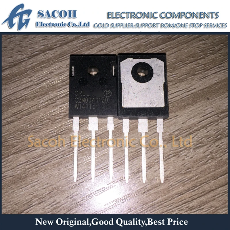 

New Original 1Pcs/Lot C2M0040120D C2M0040120 TO-247 60A 1200V 40Mohm Silicon Carbide Powerful MOSFET