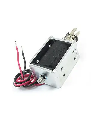 24V 8Mm 1.2Kg 2.6lb Lực Lượng Mở Khung Nam Châm Nam Châm Điện Đế