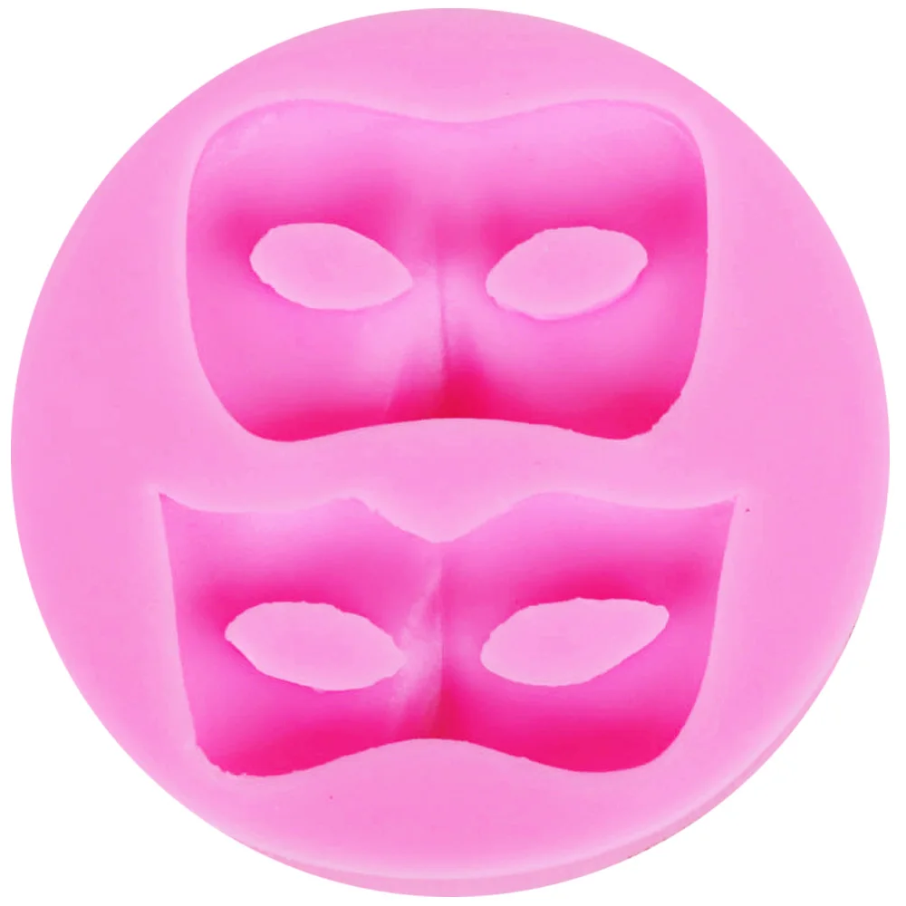 Mask Silicone Kitchen Molds for Handicrafts Fondant Sweets Cookie Baking Supplies Table Decorations Pastry Party Accessories