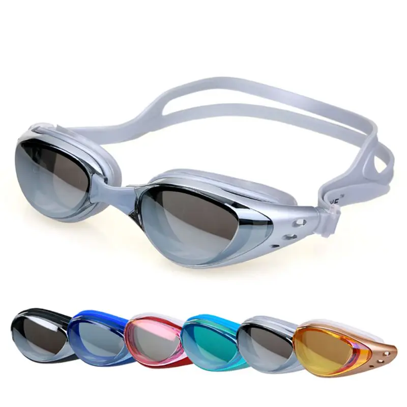 Gafas natación antichorro silicona ajuste profesional antiniebla - imagen 5