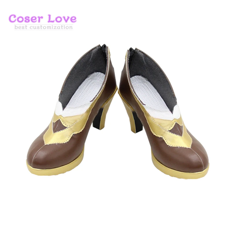 FGO Fate/Grand Order Caster Leonardo da Vinci Cosplay Shoes Boots Halloween Christmas Carnival Custom Made Shoes