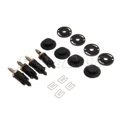 HDI Engine Cover Clips Bolt Bonnet Hood Kit For Citroen Berlingo C4 Coupe C5 Hatchback Xsara Peugeot 206 207 307 406 407 Partner