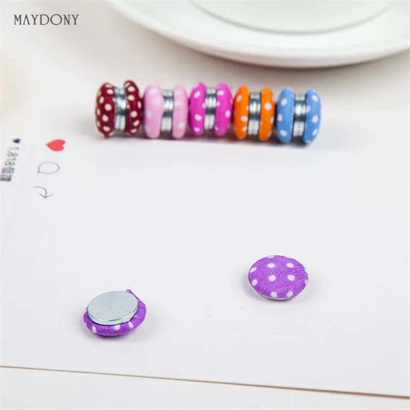 XT94 أزياء المغناطيس بروش أغطية الرأس وشاح نقطة زر الحجاب كليب #6