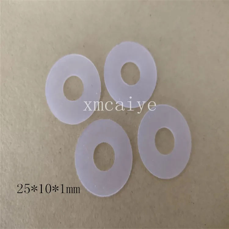 200 pieces Free shipping 25*10*1mm white rubber sucke for folding machine sucker