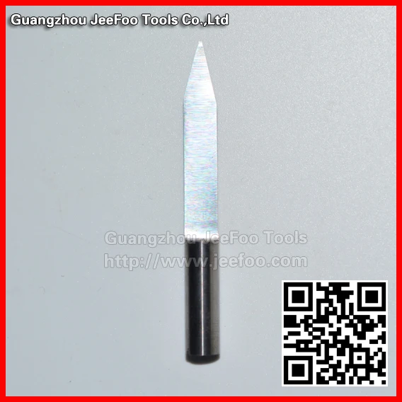 

6*30degree*0.4*35H*55L Flat Bottom Bits, Wood Engraving Bits, Solid Carbide Tool ,Carving tools for cnc router machine