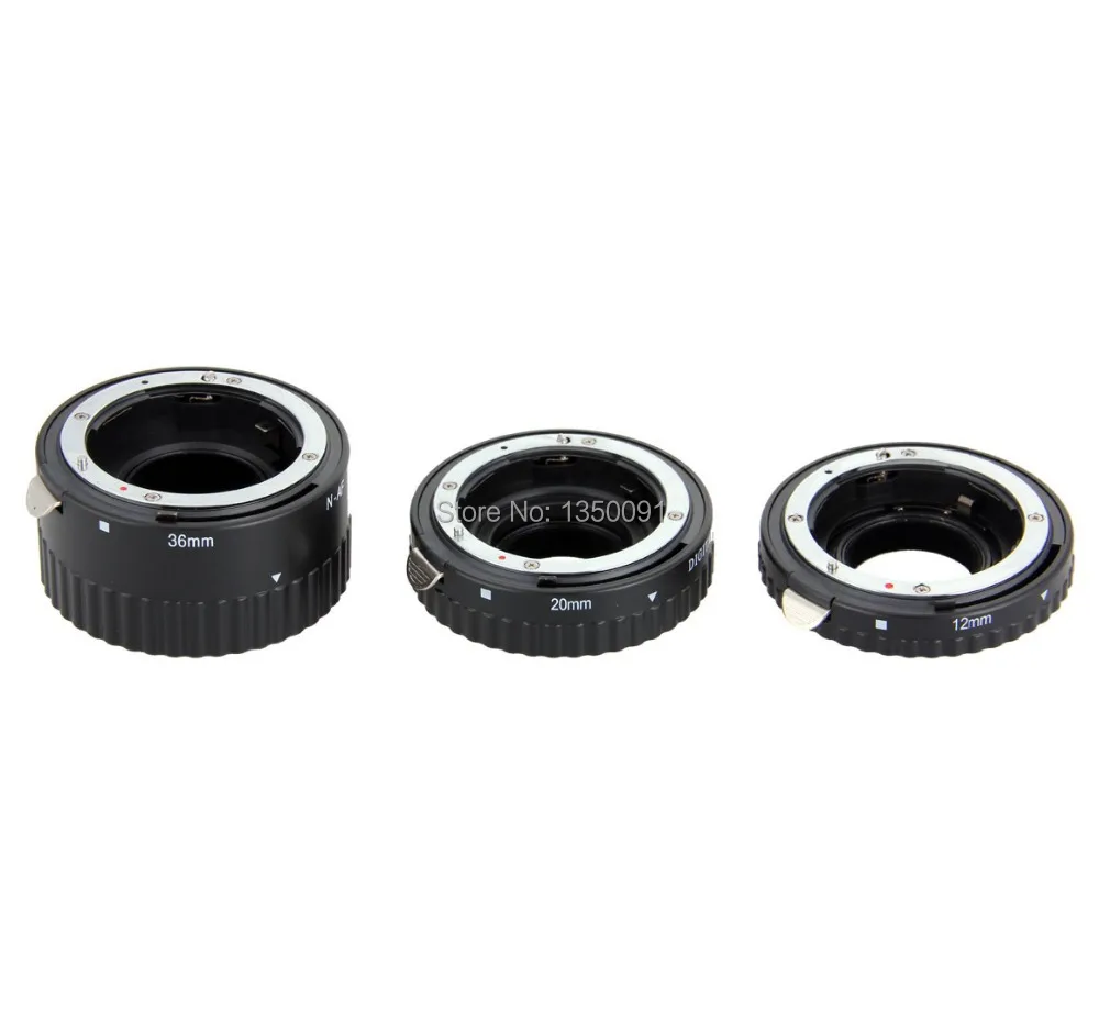 Meike N-AF-B Auto Focus Macro Extension Tube Ring Plastic for Nikon D800 D90 D3200 D5000 D5100 D5200 D7000 D7100 Camera DSLR