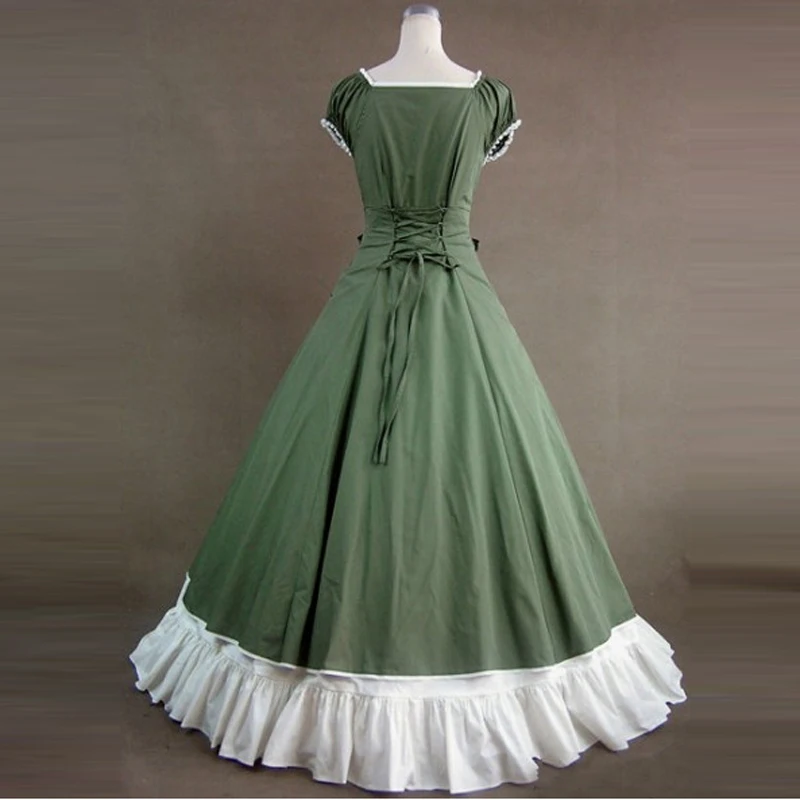 Plus größe Sommer frauen Vintage victorian lolita kleid Damen abendgesellschaft verband gothic maxi kleid lolita kostüme kundenspezifischer wütender