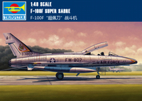 Trumpeter 1/48 02840 F-100F Super Sabre Fighter
