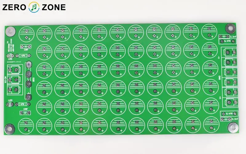 62 قطعة مكثف صفيف إمدادات الطاقة تصحيح مجلس PCB السفينة حرة