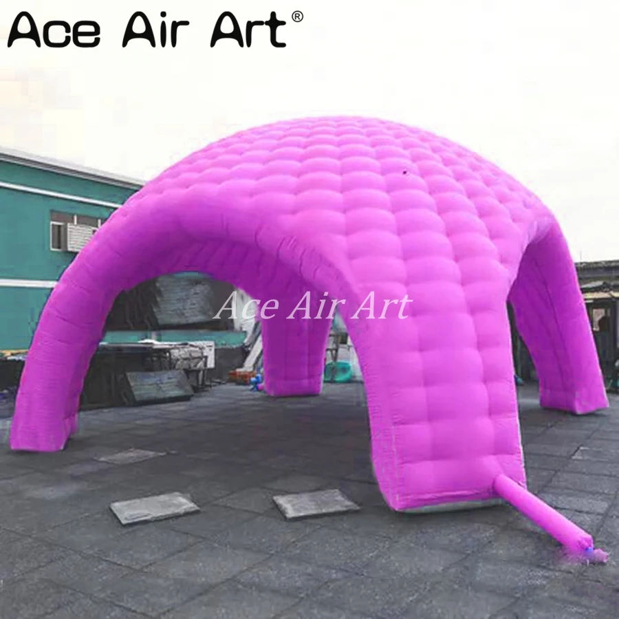 Newly Advertising Promotional Inflatable Shelter Trade Show Booth Igloo Air Dome Garage Tent