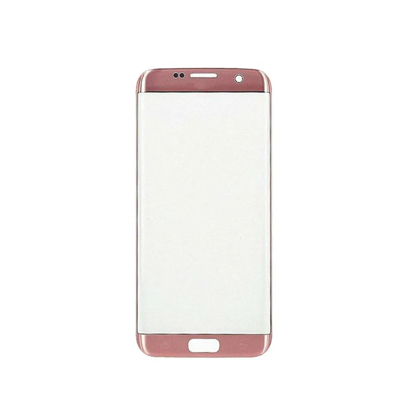 Cristal frontal de pantalla táctil para Samsung Galaxy S7 Edge G935 G935F, cristal externo, adhesivo de repuesto