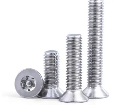 

20pcs M5 stainless steel countersunk plum with column needle mechanical screw furniture decorative screws length 8mm-20mm