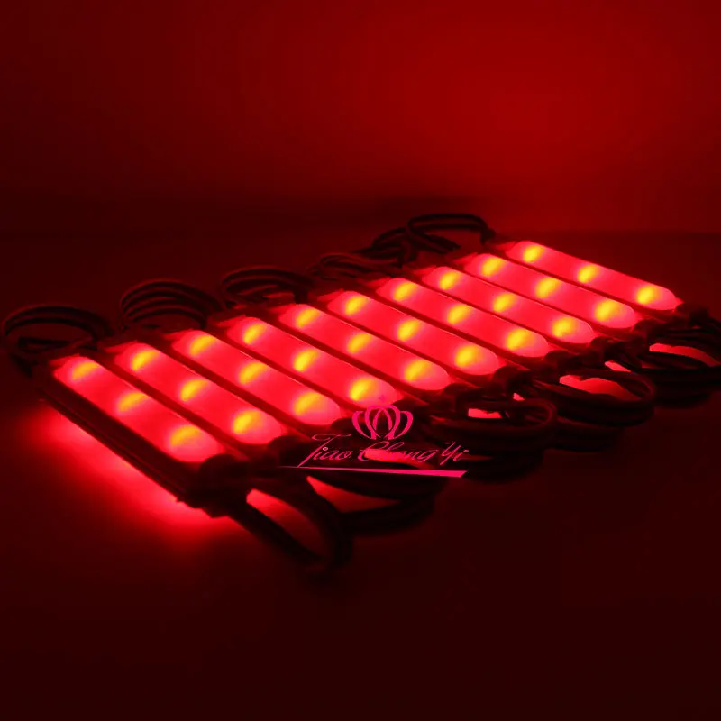 5730 9LED COB LED 160 degrees Module RGB DC12V IP67 waterproof lighting 100PCS