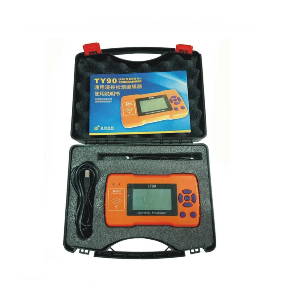 Terbaru Asli TY90 Remote Pembuat Auto Key Programmer Alat TERBAIK UNTUK Remote Control Frekuensi Tester