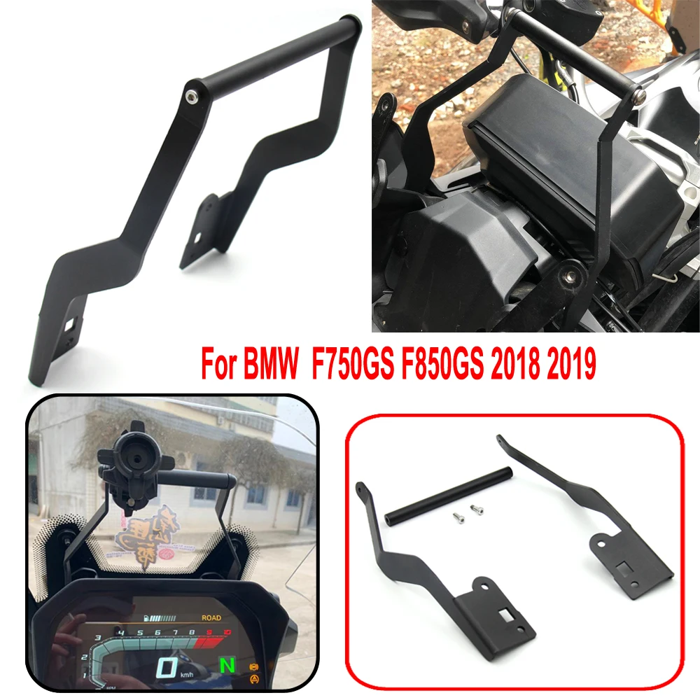 New Arrival! F750GS F850GS Motorcycle Phone Navigation Bracket Plate Phone Stand Holder For BMW F750GS F 750 850 GS 2018 2019