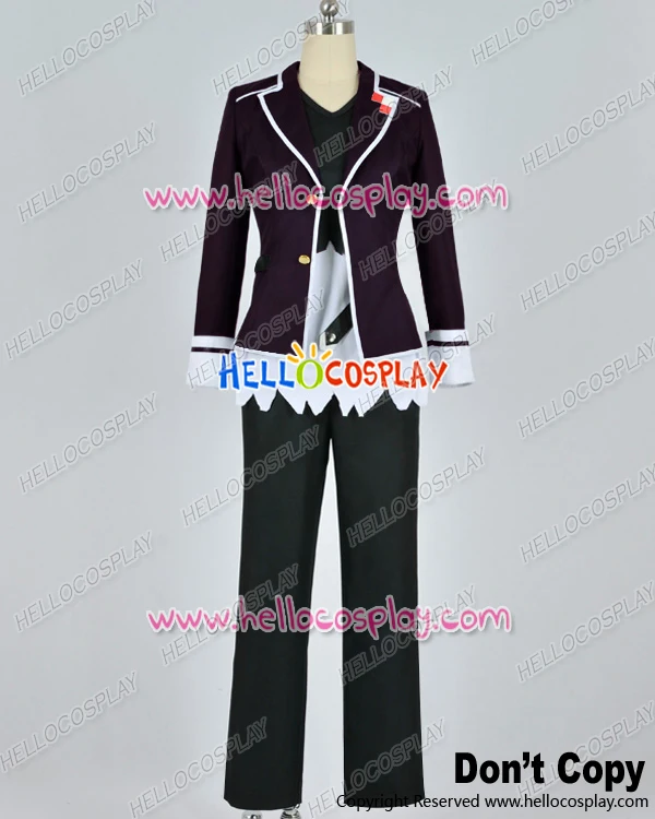 

Diabolik Lovers Cosplay Subaru Sakamaki Purple Uniform Costume H008