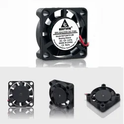 Gdstime 2 PCS 25mm x 7mm 12V XH2.54 2Pin Small Micro Blushless DC Cooling Fan 25x25mm 2507 25x25x7mm