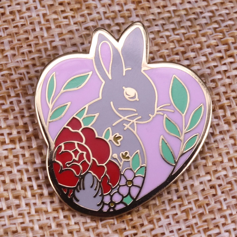 Hare Rabbit Pin Bad…