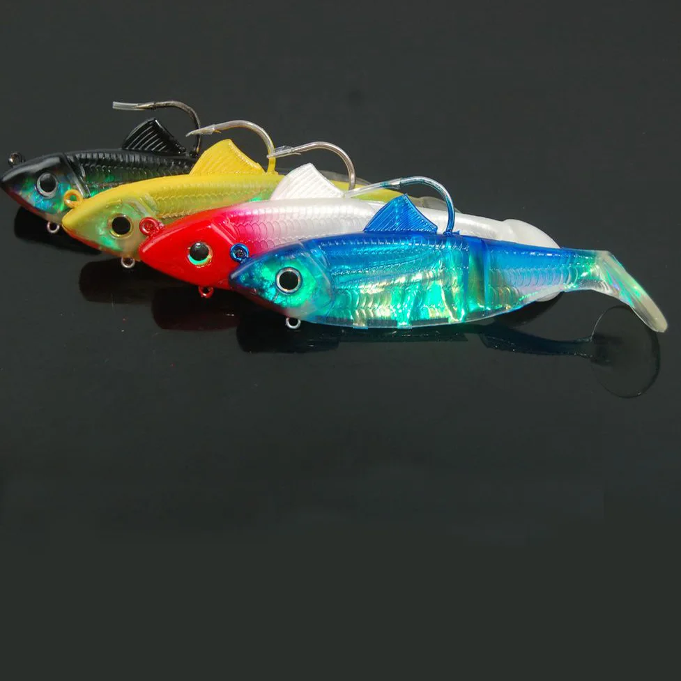 Señuelo plomo 14 cm anzuelo calidad para pesca profunda - imagen 4