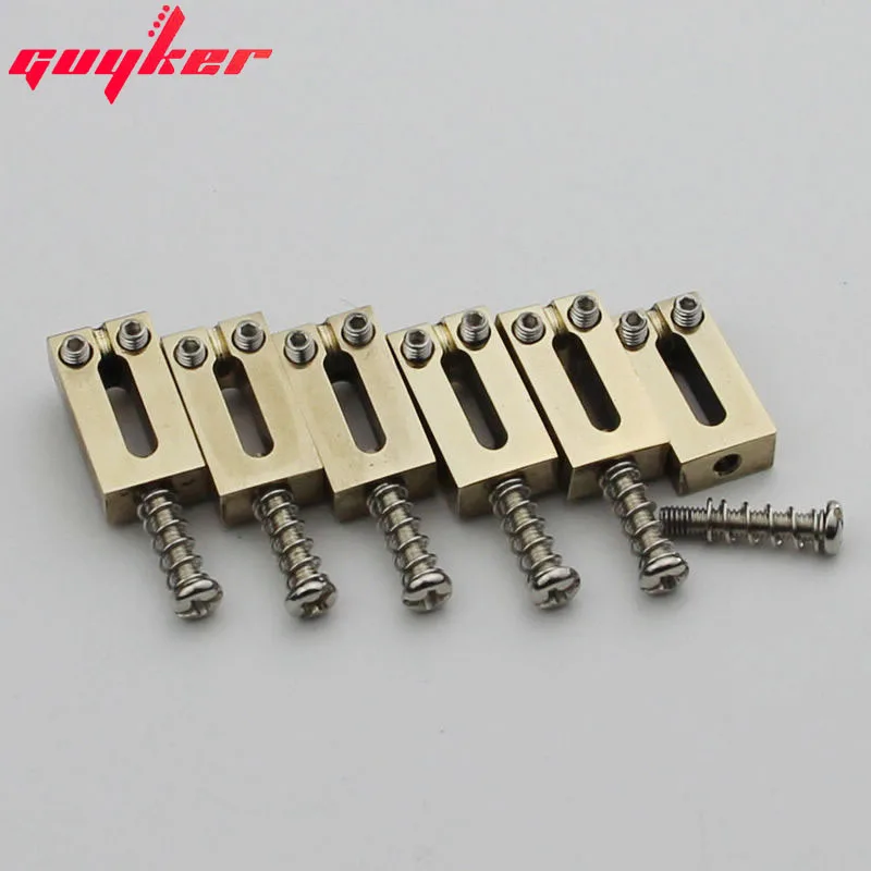 Brass Bridge Saddles 10.5MM For Stratocaster Tremolo Bridges