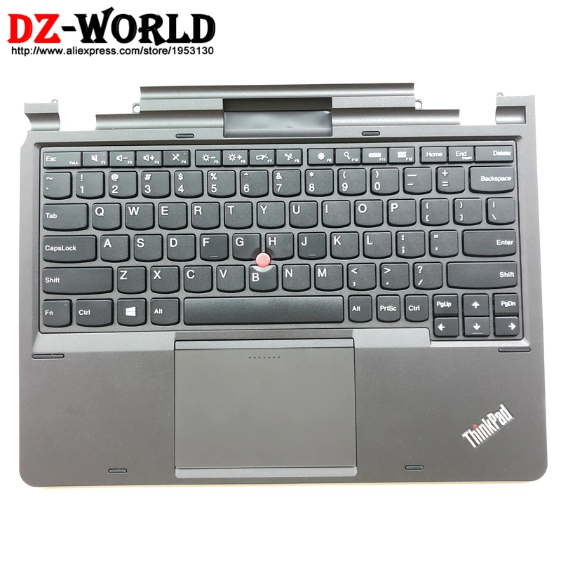 

New/Orig Palmrest Panel Bezel US English keyboard for Thinkpad HELIX 1st TYPE 3XXX w/ Touchpad 04X0663 04X0627 04X0260 04Y0040