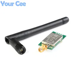 E01-ML01DP5 Ebyte 20dBm 2100M Long Range NRF24L01P + Pa + Lna 2.4G Wifi Draadloze Transceiver Module ML01DP5 Antenne met Schild