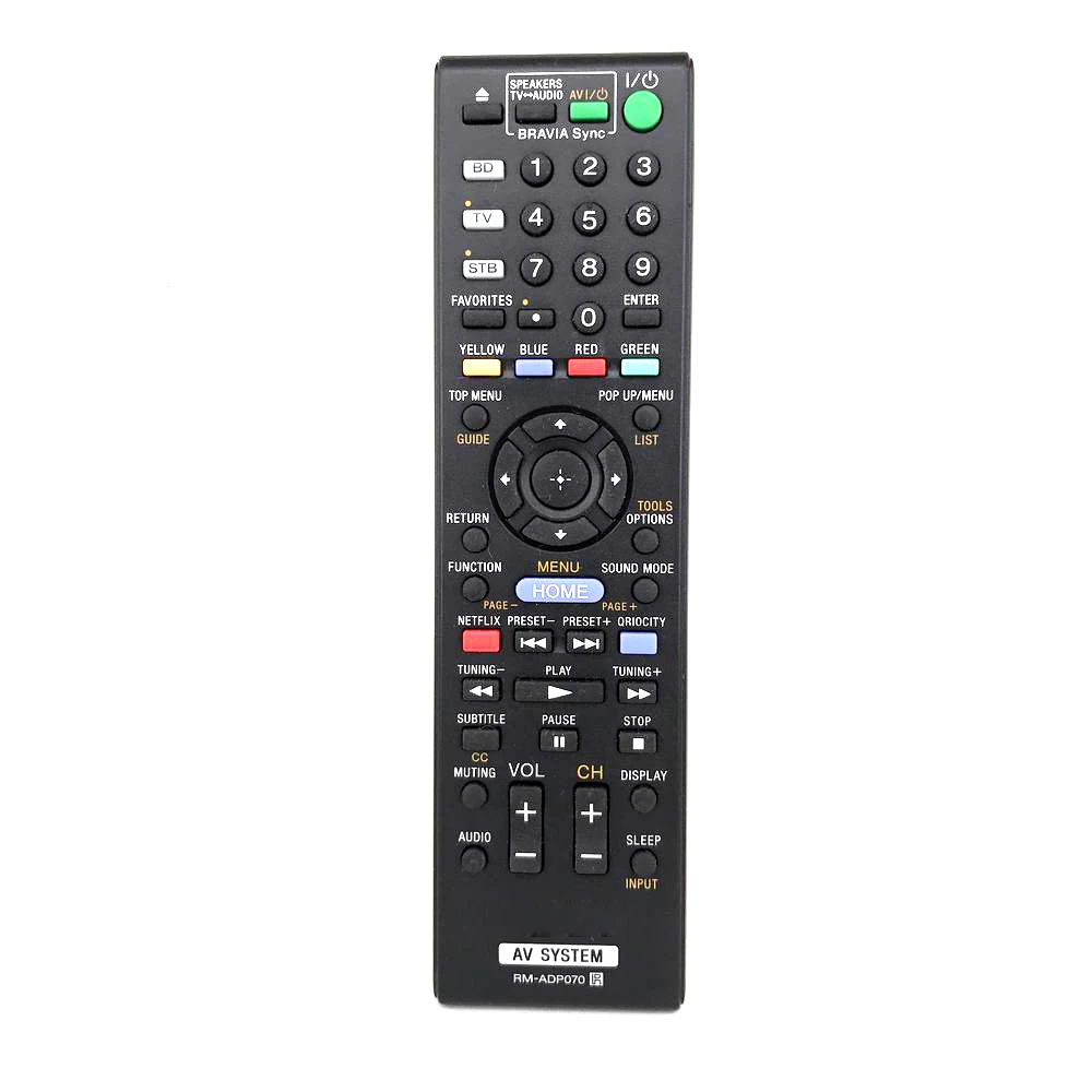 

Hot sale New Replacement RM-ADP070 Home Theater System Remote Control For Sony Replacement HBDT79 HBDE280 HBDE580 Fernbedienung