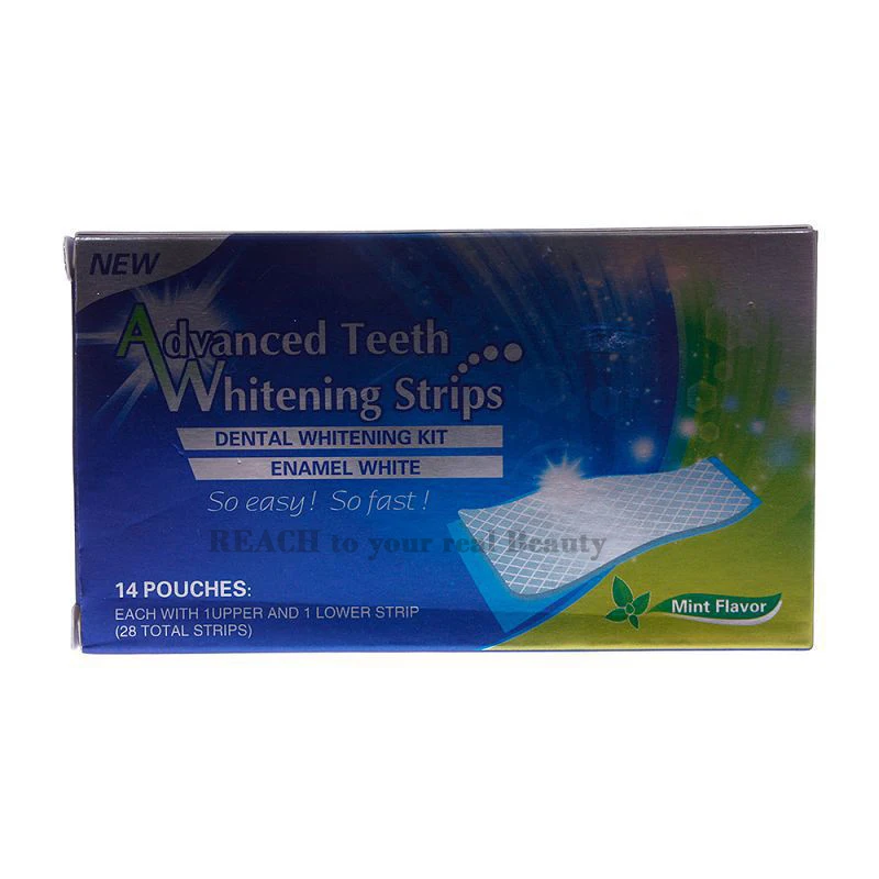 

Wholesale 28 pcs/14 Set Professional Teeth Whitening Strips Tooth Bleaching Whiter Whitestrips Set