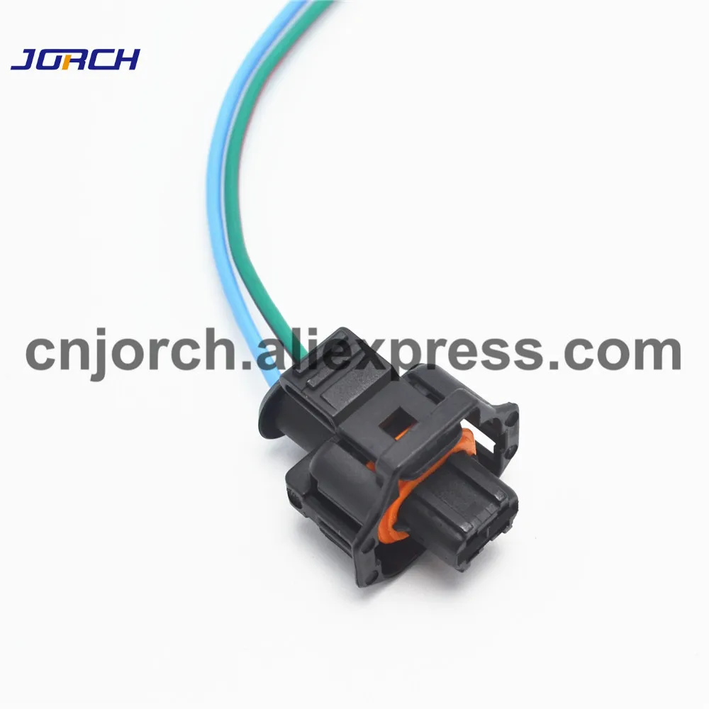 1pc 2 Pin Way Boschs Wire harness Female Diesel Common Rail Injector Plug Socket Electric Pigtail plug With 20cm Wire