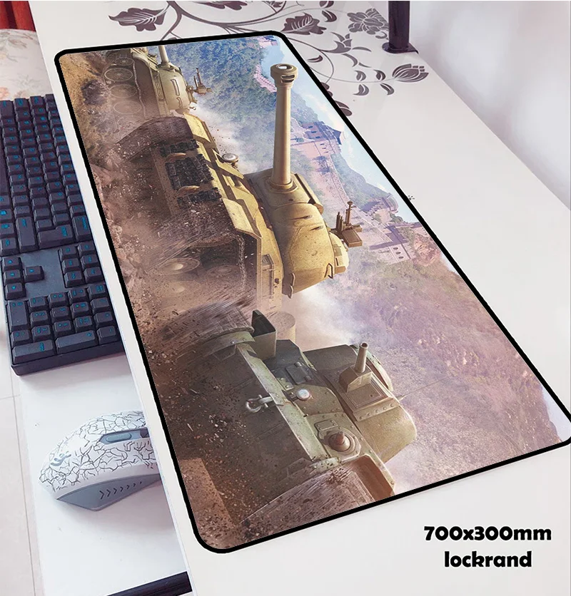 월드 오브 탱크 마우스 패드 700x300x3mm 패드 마우스 notbook 컴퓨터 padmouse wot 게임용 마우스 패드 게이머 키보드 마우스 매트