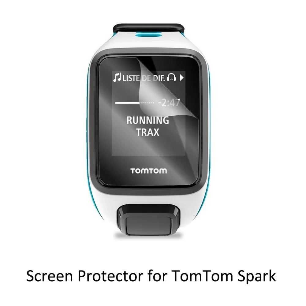 

6* Clear LCD PET Film Screen Protector Cover for Tom Tom TomTom Spark / Spark Cradio / Runner 2 / Runner 3 Cradio