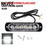 Car External Warning Light 6LED 18W 18Mode Car Truck Strobe Flash Emergency Safety Indicator Light