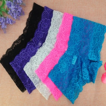 

Good Quality Women Sexy Transparent Full Lace Panties Sexy Lingerie Underwear Low-waist Women Briefs M,L,XL 5PCS/LOT