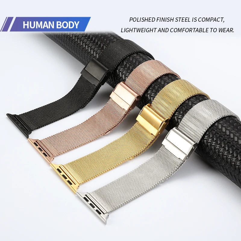 Best Sell WatchBands 38mm/42mm  For Apple  band strap Stainless Steel Wrist Watch Band Strap