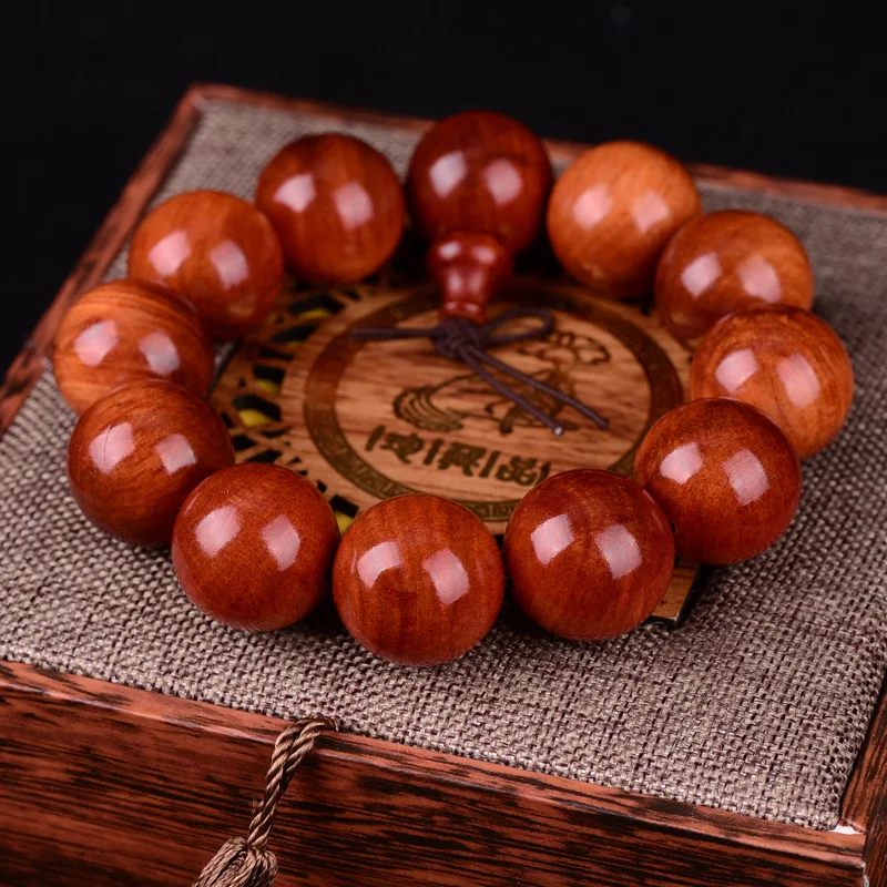 JoursNeige Natural Indonesian Agathis Alba Beads Bracelet Fine Carved Full Translucency Wool Bracelets Jewelry Accessories