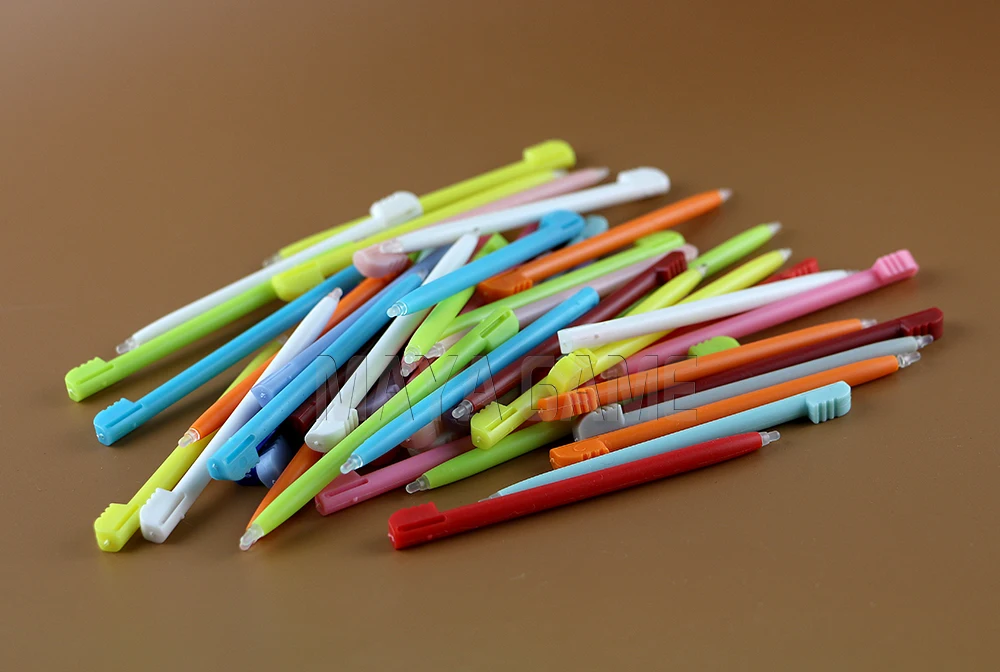 OCGAMEหลายสีสัมผัสหน้าจอปากกาStylusสำหรับNintendo NDSL 100ชิ้น/ล็อต