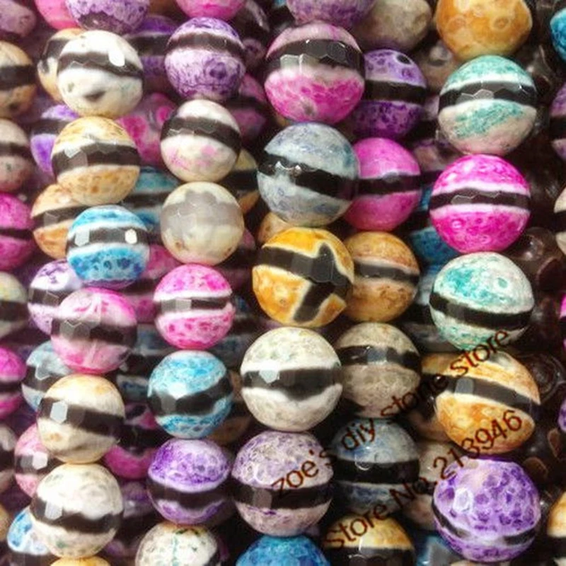 

10MM 76Pcs/Pack Nature Loose Strands A Line Dark Style Semi-precious Stone Jewelry Beads