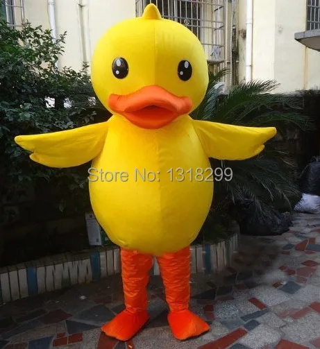 

mascot Big Yellow Duck mascot costume fancy dress custom fancy costume cosplay theme mascotte carnival costume kits