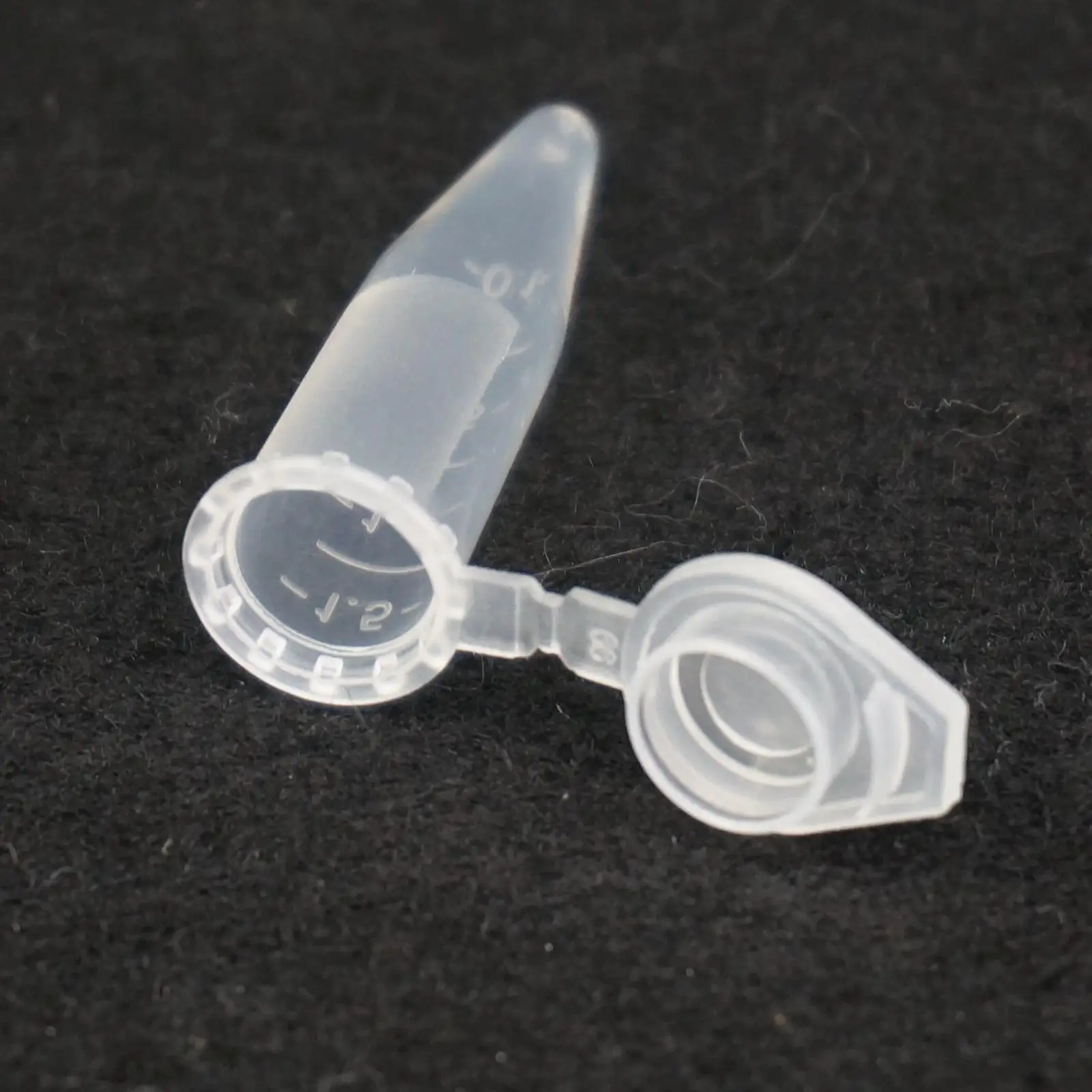 500PCS 1,5 ml Labor Mini Kunststoff Reagenzglas Zentrifuge Fläschchen Snap Cap