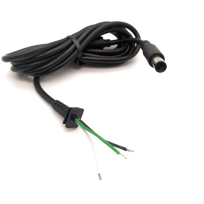 

10pcs Replacement DC Tip Power Cable 7.4*5.0mm 7.4x5.0mm for Dell Laptop Notebook Charger DC Cord Cable Around1.8m