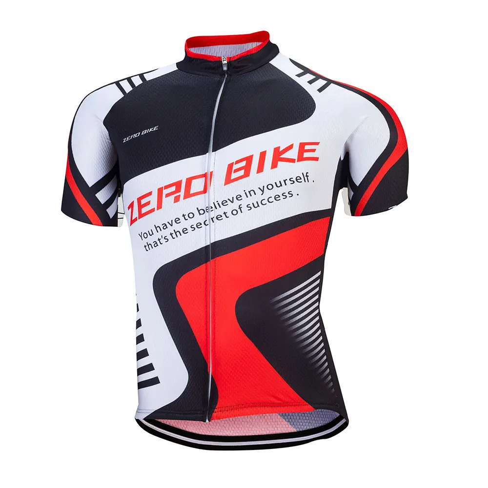 ZERO BIKE  Cycling Jersey Set Short Sleeve Bike Bicycle Sportswear Ropa Ciclismo 4D Gel Padded Cycling Clothing