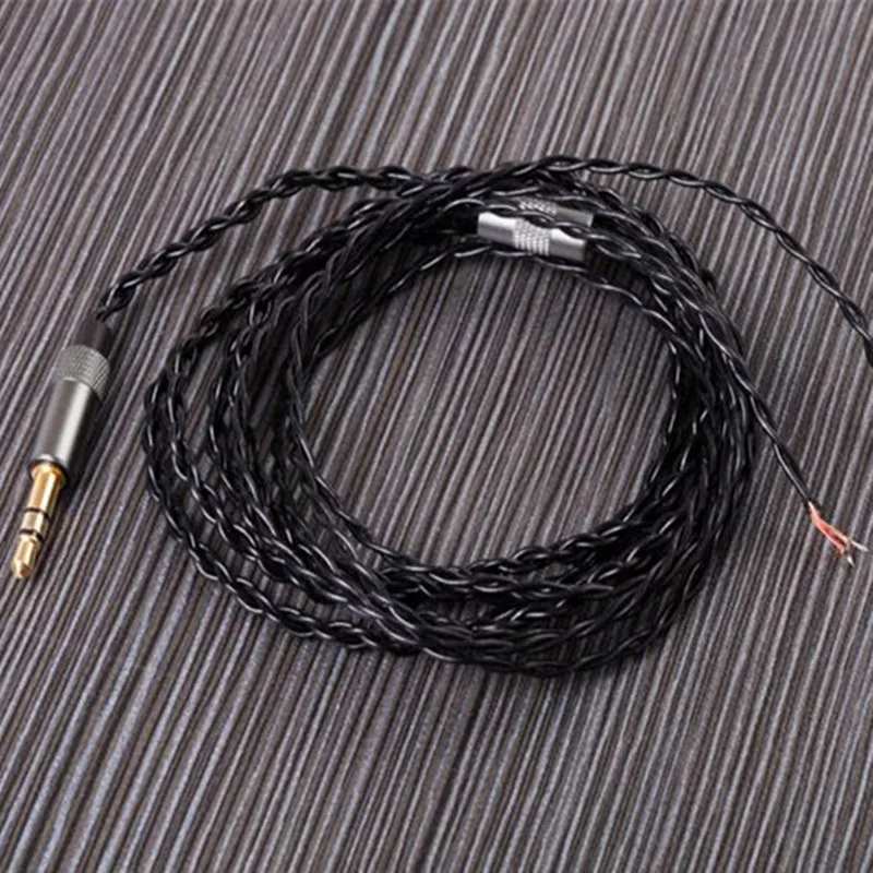 DIY Headphone cable 3.5mm 5N copper cable Strands audio Earphone Maintenance Wire headphone repair for headset