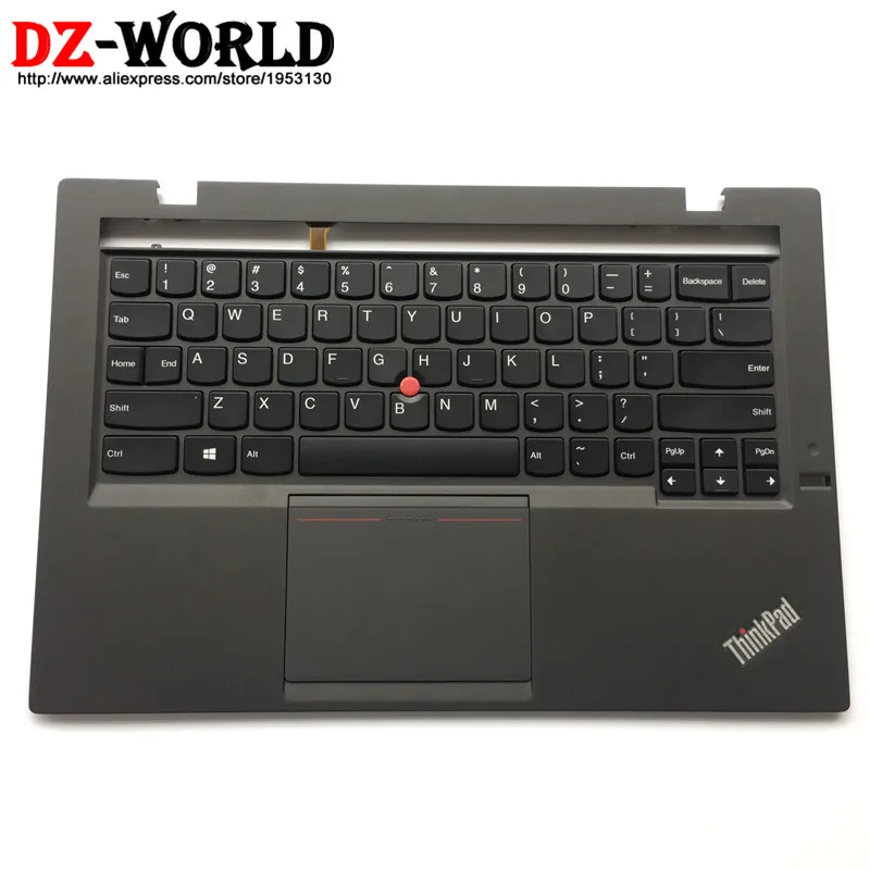 New/Orig US Backlit Keyboard for Lenovo Thinkpad X1 Carbon 2nd 20A7 20A8 with Palmrest Bezel Touchpad 04X5570 04X6525 0C45069