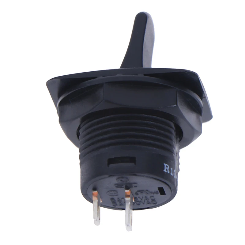 1PCS R13-402A Runde AUF-AUF SPDT Gehalten Kippschalter