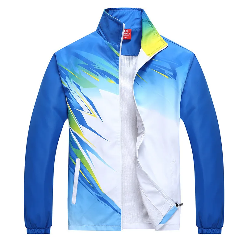 Sportswear Men New Spring Autumn Sets Training Suit 2 Piece Jacket+Pant Young Male Wear Casual Tracksuit Asia Size L-4XL
