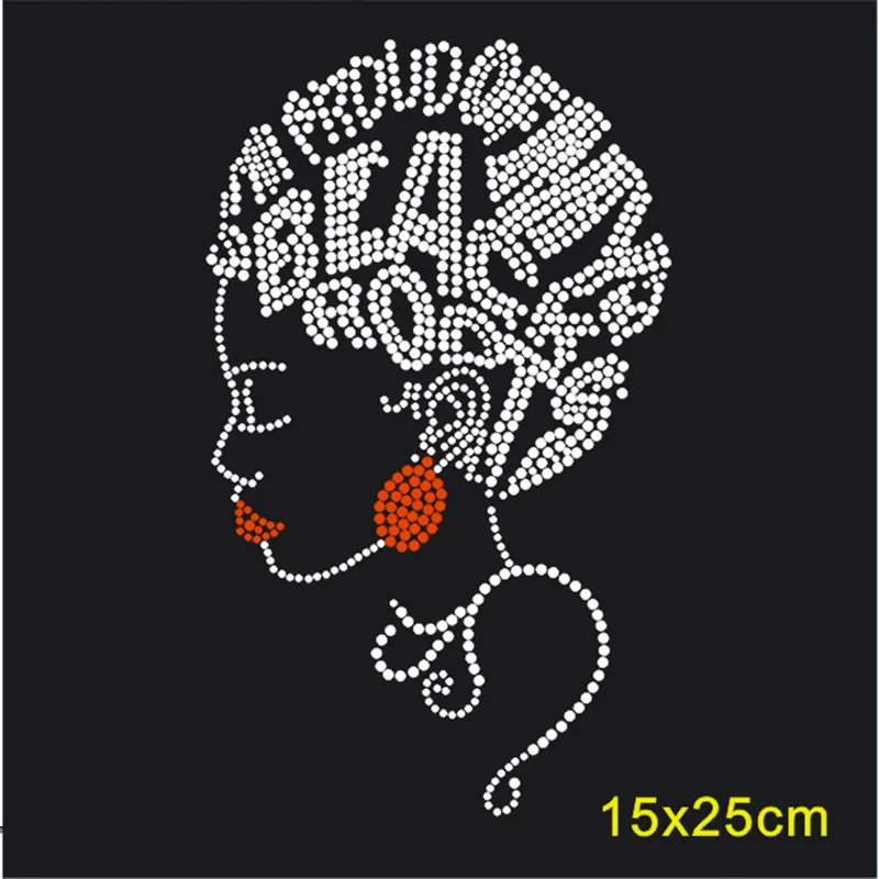 Strass Motif Tops Hot-Fix Rhinestones Garment Bling Accessories For Clothes Custom Crystal Thermal Stickers Art Decoration