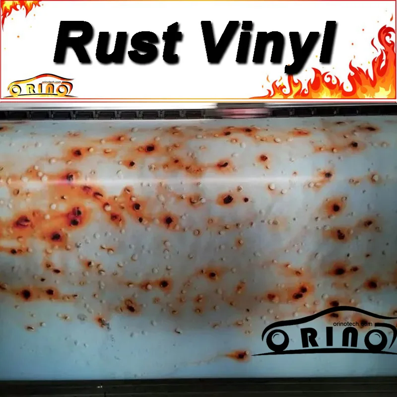 

ORINO Camo Amazing Rusty Film Vinyl For Rust Car Wraps Rusty Camouflage Vinyl Film With Air Bubble Free