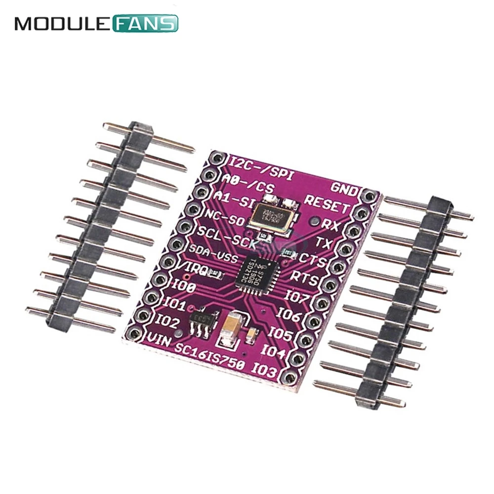 CJMCU 3.3V 750 CJMCU-750 Single UART With IIC I2C SPI Interface For Industrial Control Module Compatible 16C450 RS485 Board