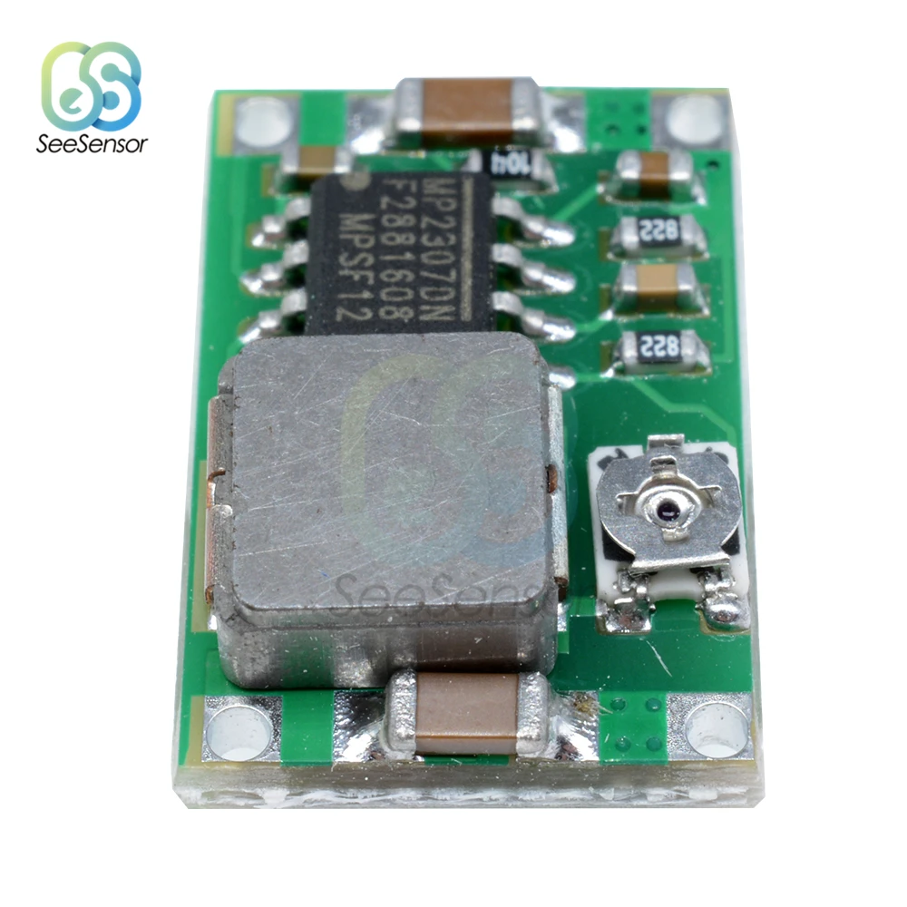 Mini 360 DC-DC HM Buck Converter Non-isolated Adjustable Step Down Power Supply Module 4.75-23V to 1-17V 340KHz